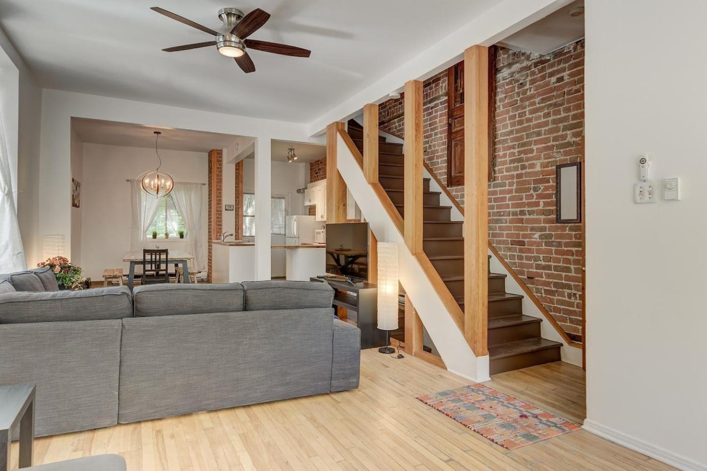 Perfect For Groups Big Livingroom 2 Backyard 3Br Montreal Zewnętrze zdjęcie